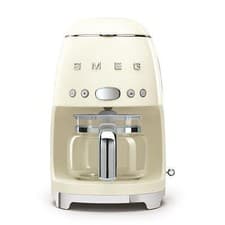 Image of Smeg DCF02CRUK Retro Design Drip Filter Coffee Machine - Cream