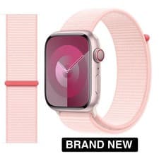Image of Genuine Apple Watch Sport Loop Band Strap LIGHT PINK 42mm 41mm 40mm NEW