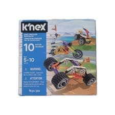 Image of K'NEX Beginner: Vehicles 10 Model Building Set Beginner Fun Fast Vehicles Set