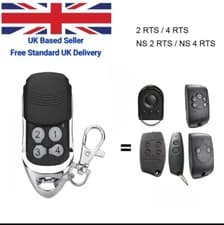 Image of Somfy Rts ReplacementRemote control.  