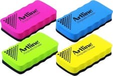 Image of All 4 x Artline Drywipe Whiteboard Eraser Magnetic for Magnetic Boards