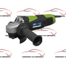 Image of SEALEY 115mm 4.5in. ANGLE GRINDER 750W, 240v - SG115EHV green