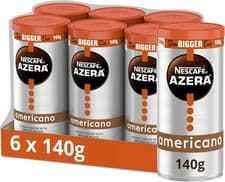Image of NESCAFÉ Azera Americano Instant Coffee 140g (Pack of 6), Package May fast shping