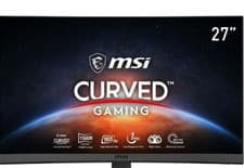Image of MSI Optix Curved 27" Gaming Monitor G27C6 (Ex Display - no stand!!!) Black