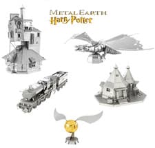 Image of Harry Potter Miniatures Official Metal Earth 3D Models Laser Cut DIY Steel Kit