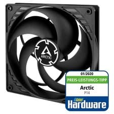 Image of Arctic P14 Pressure-Optimised 140mm Case Fan 1700 RPM 72.8 CFM 12V 3-Pin