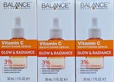 Image of Balance Active Vitamin C Serum 3% 30ml x3 Glow & Radiance Free Postage