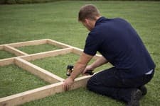 Image of Heavy Duty Shed Base Tanalised . 20x10 ft (600x 300 cms) delivery available..