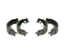 Image of Bosch 0986487771 Brake Shoe Set Rear Fits Citroen DS Opel Peugeot Vauxhall