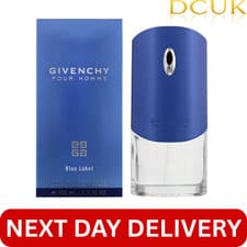 Image of GIVENCHY BLUE LABEL POUR HOMME 100ML EAU DE TOILETTE SPRAY BRAND NEW & SEALED
