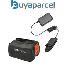 Image of Flymo Power For All Battery Charger Starter Set 18V 4.0Ah FLY105 FLY106 AL1810
