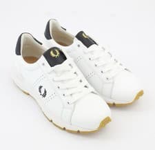 Image of Trainers FRED PERRY White Leather UK7/EU41 💷RRP £175.00
