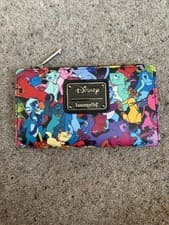 Image of Loungefly Disney Aristocats Jazzy Cats Faux Leather Flap Wallet