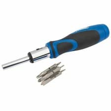 Image of DRAPER 13 PIECE RATCHET SCREWDRIVER AND BIT SET, STOCK NO: 43640