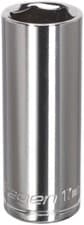Image of Siegen by Sealey WallDrive Socket 17mm Deep 3/8"Sq Drive - S0595