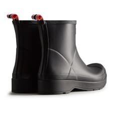 Image of Hunter Original Play Short Wellington Boots Black Handcrafted from natural rub