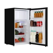 Image of Dent Cookology 80L Under Counter Fridge with Freezer Zone - Black UCIB80BK