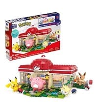 Image of MEGA Pokemon Building Toys Set Forest Pokémon Center with 648 Pieces NEW