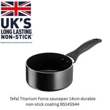 Image of Tefal Titanium Force Non-Stick Aluminium Saucepan, 14cm LIMITED STOCK
