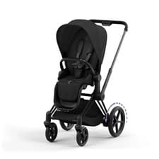 Image of Cybex ePriam Pushchair/Buggy Black and Chrome