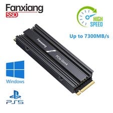 Image of Fanxiang 4TB PS5 SSD M.2 PCIe Gen4.0 X4 NVMe Internal SSD Hard Drive w/ Heatsink