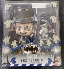 Image of DC Batman Returns The Penguin Cosbaby Hot Toys Vinyl Figure collectible set,2020