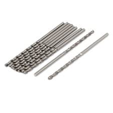 Image of 1.45mm Drilling Diameter 42mm Length HSS Straight Shank Twist Drill Bit 10pcs
