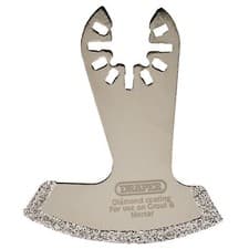 Image of Draper Oscillating Multi-Tool Diamond Coated Cutting Blade (52mm) - 70473
