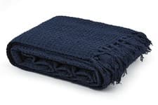 Image of LARGE 100% Cotton Woven Sofa / Bed Throw 6 Sizes + Giant Jumbo Size New