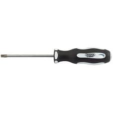 Image of Draper Torx Star Security Soft Grip Screwdriver T30T x 100mm 35148