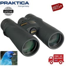 Image of Nikon 8x42 Monarch 3 WP Roof Prism Binoculars, 7540 (UK Stock)