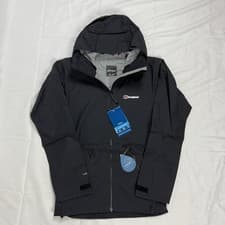 Image of Berghaus Black Deluge Pro 2.0 Shell Jacket Extra Small (RRP £120)
