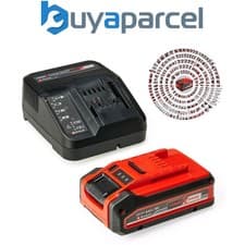 Image of Einhell 18v 4.0Ah PLUS Battery + Fast Charger Power X-Change PXC Starter Kit