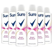 Image of Sure Women Motion Sense Antiperspirant Deodorant, Bright Bouquet, 150ml x 6