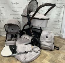 Image of Egg 2 Carrycot & Pushchair – Feather Geo 🪶