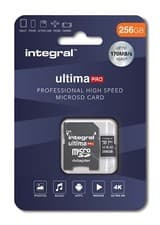 Image of Integral Professional 256GB MicroSD SDXC Card V30, A2, 170MB/s, UK Seller
