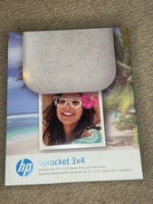 Image of HP Sprocket 3x4" Instant Photo Printer Wireless Bluetooth Portable Zink iOS Andr