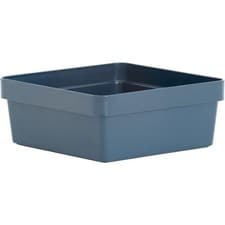 Image of WHAM Studio Linen Utility Basket 6.01 Navy
