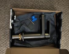 Image of Wickes Hemington Single Lever Mono BasinMixer Anthracite Matt Tap
