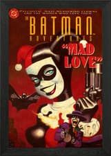 Image of Batman Adventures Harley Quinn by B Framed Wall Art Poster Canvas Print Picture