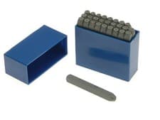 Image of Priory 181- 12.0mm Set of Letter Punches 1/2in PRIL12
