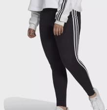 Image of ADIDAS ORIGINALS ADICOLOR 3 STRIPES LEGGINGS BLACK UK XL,XXL,XXXL BNWT RRP £28