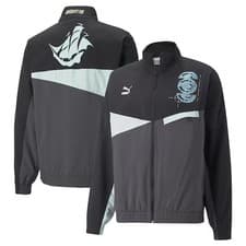 Image of Manchester City FtblStatement Woven Jacket - Black