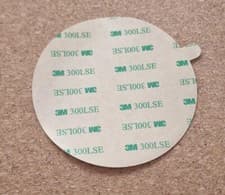 Image of Masonic Apron Badge Double-Sided 3M Sticky Pad - New