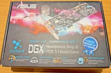 Image of ASUS XONAR DGX Sound Card 5.1 Channel PCI Express Audio Adapter Unused