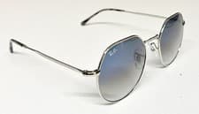 Image of Ray-Ban Sunglasses NEW JACK Blue Gradient On Silver 3565 003/3F RP£164 OFFERS