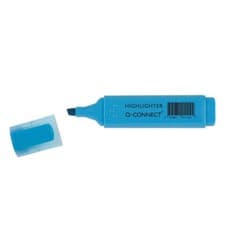 Image of Q-Connect Blue Highlighter Pen (Pack of 10) KF01114