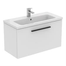 Image of Ideal Standard i.Life S 800mm Compact 1 Drawer Wall Hung Vanity Unit Only Matt W