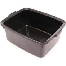 Image of Addis 12L Five Star Rectangular Washing Up Bowl in Soft Black | 42 x 33 x 16cm
