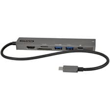 Image of StarTech.com USB-C Multiport Adapter Hub USB-C to 4K 60Hz HDMI Gigabit Ethernet